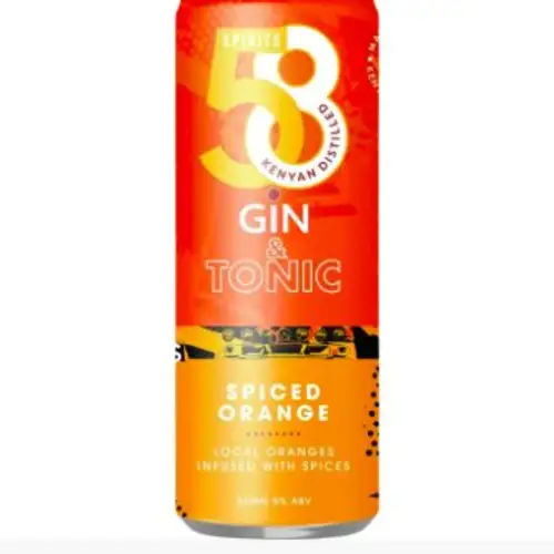 58 spiced orange gin & tonic