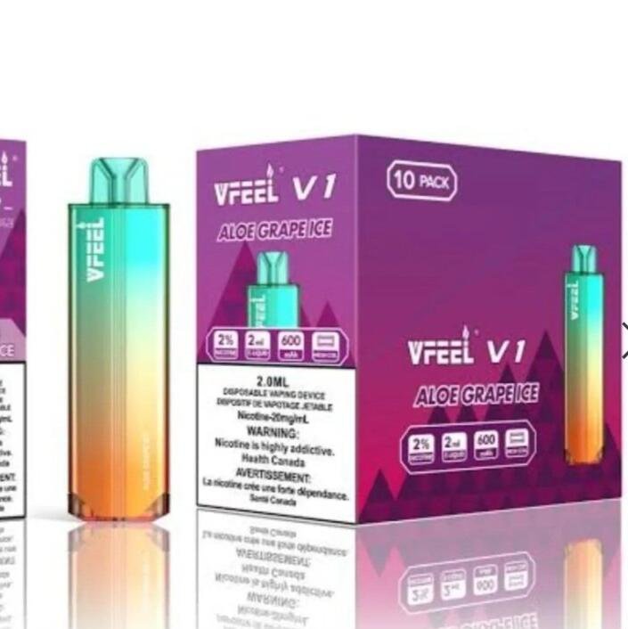 Vfeel vape Aloe Grape ice
