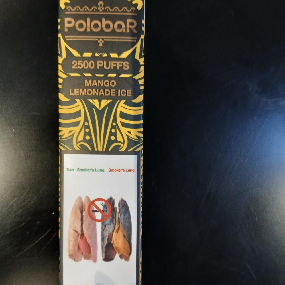 Polobar mango lemonade ice