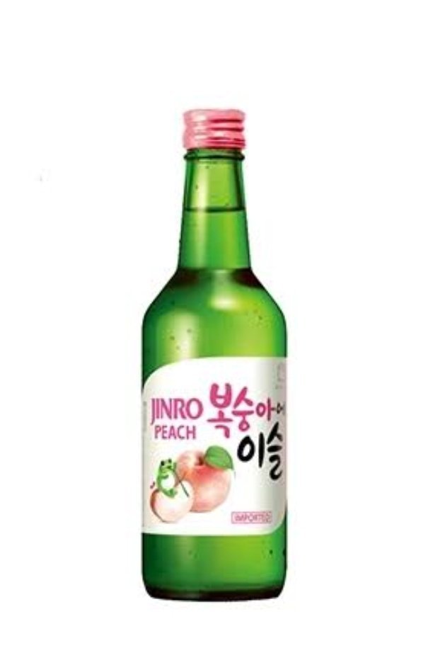 Jinro peach soju 360ml