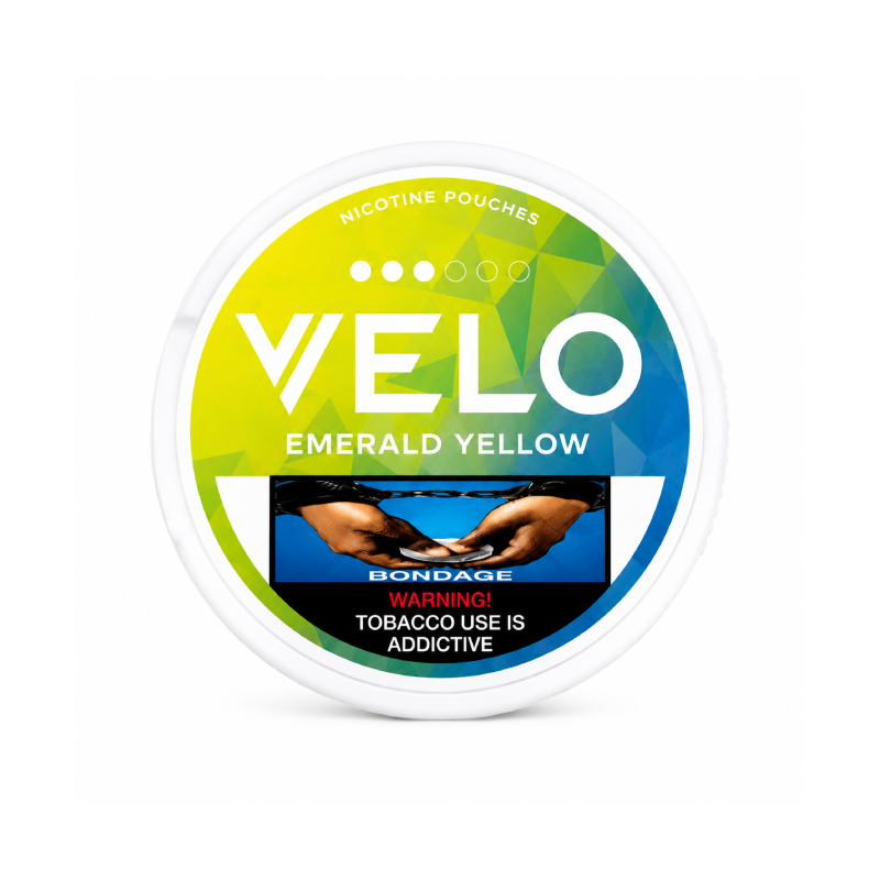 Emerald yellow 3 dots Velo